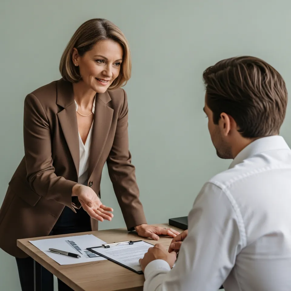 Sessão de coaching motivacional